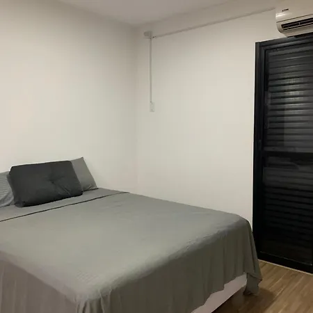 Flat 406A Com Piscina Na Cobertura Apartamento São Vicente Exterior foto